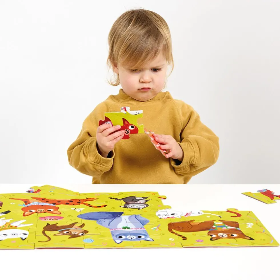 Puzzle I love cats 40 piezas