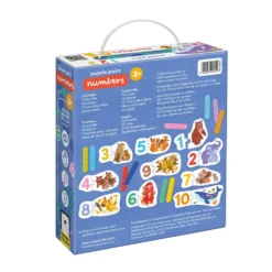 Puzzle parejas números 20 piezas 10 puzzles