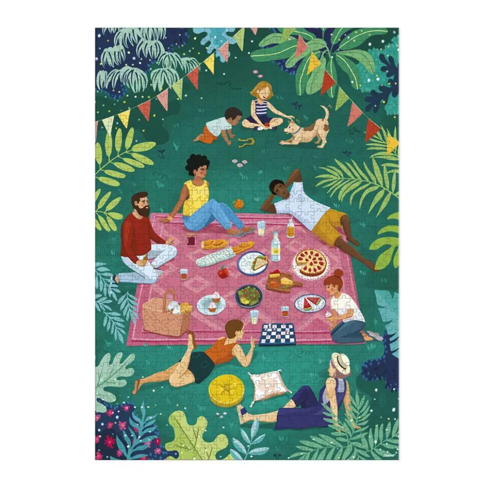 Puzzle picnic con amigos 1000 piezas