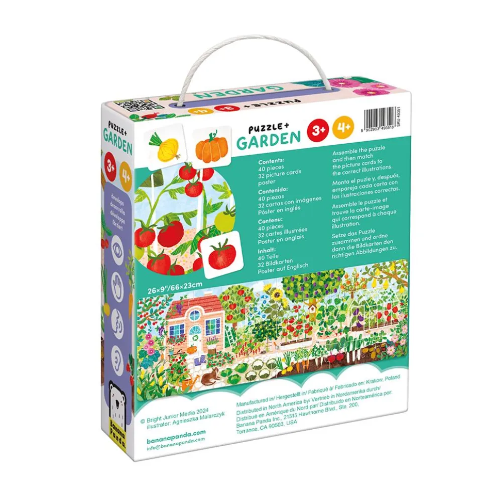 Puzzle Plus Garden 40 piezas
