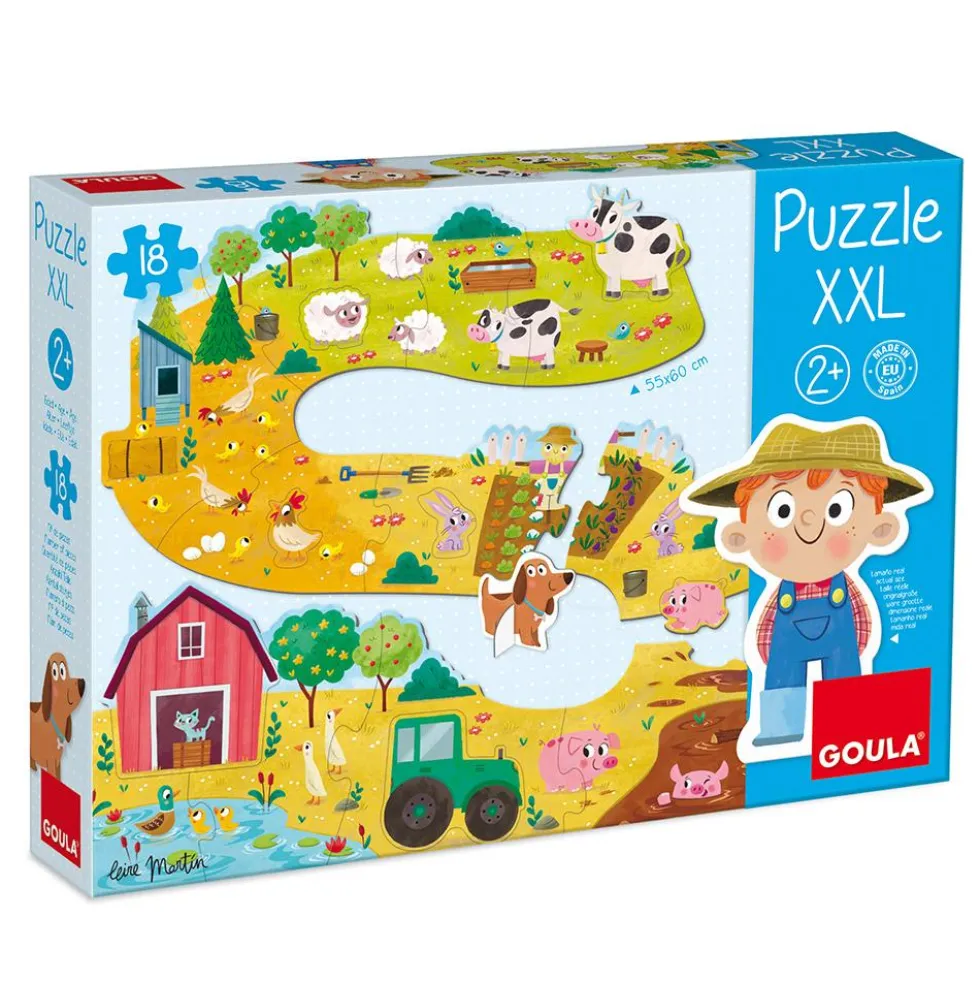 Puzzle XXL granja 18 pzas.