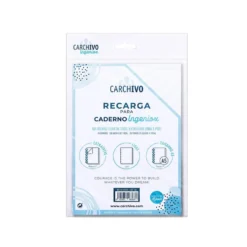 Recambio bloc Ingeniox A5 liso 50hj 100gr