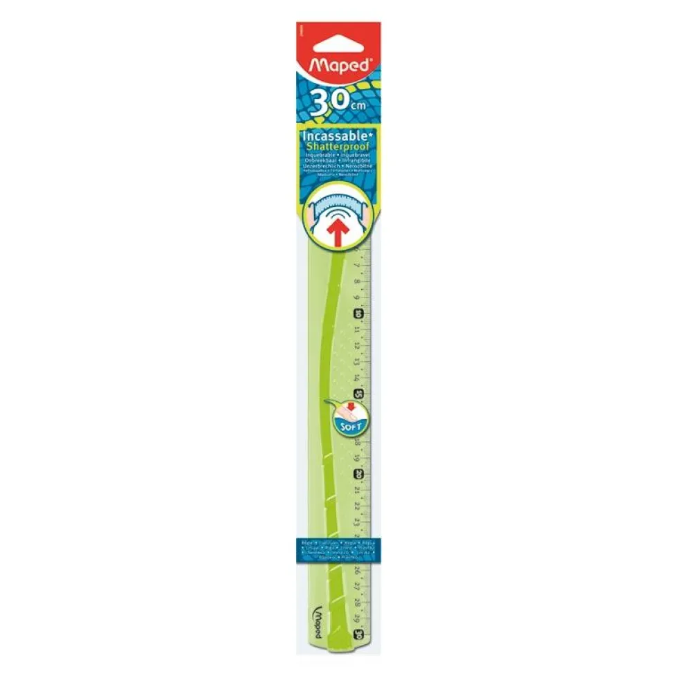 Regla flexible 30 cm. Maped