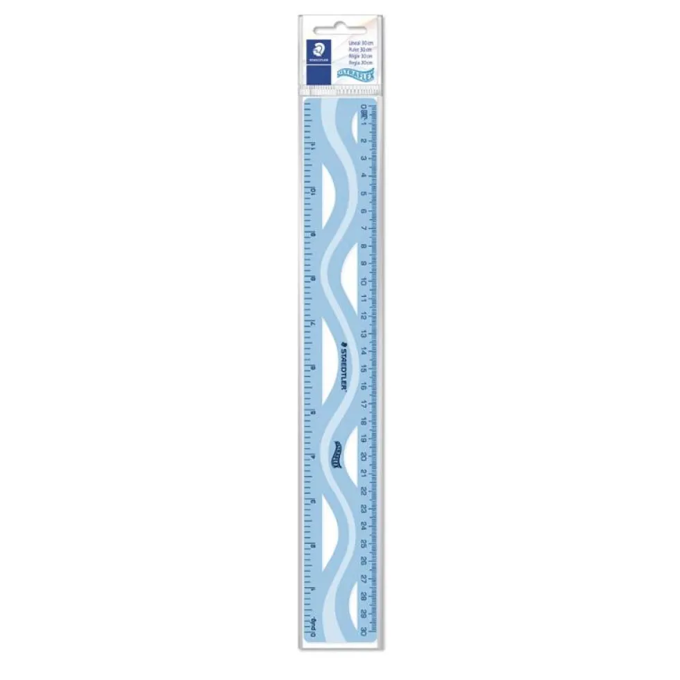 Regla flexible 30cm. Ultraflex colores surtidos