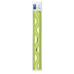 Regla flexible 30cm. Ultraflex colores surtidos