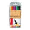 Rotulador 10 colores Stabilo Point 88