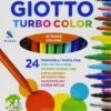 Rotulador 24 colores Turbo Color Giotto