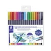 Rotulador doble punta acuarelable 18 colores