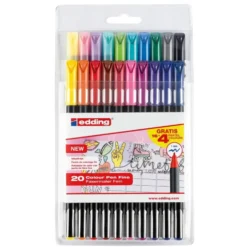 Rotulador edding 1200 16 colores más 4 gratis