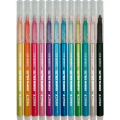 Rotulador glitter 12 colores Color Experience