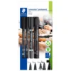 Rotulador Lumocolor 4 unidades varios grosores