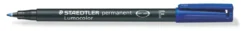 Rotulador permanente Lumocolor punta fina azul