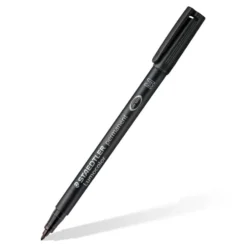 Rotulador permanente Lumocolor punta media negro