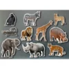 Set animales salvajes magnéticos 10 piezas