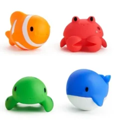 Set 4 animalitos marinos baño