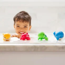 Set 4 animalitos marinos baño