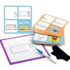 Set aprende a dibujar con números Step by step