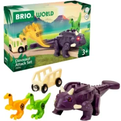 Set ataque de dinosaurios