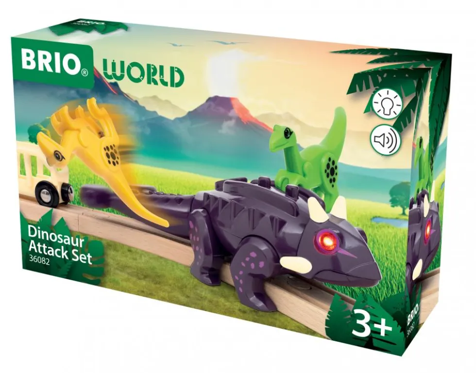 Set ataque de dinosaurios