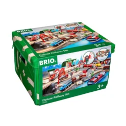 Set circuito de tren deluxe madera
