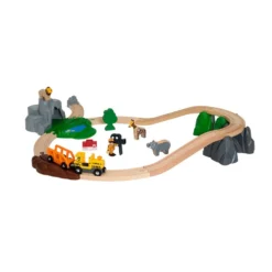 Set circuito tren aventura en el safari