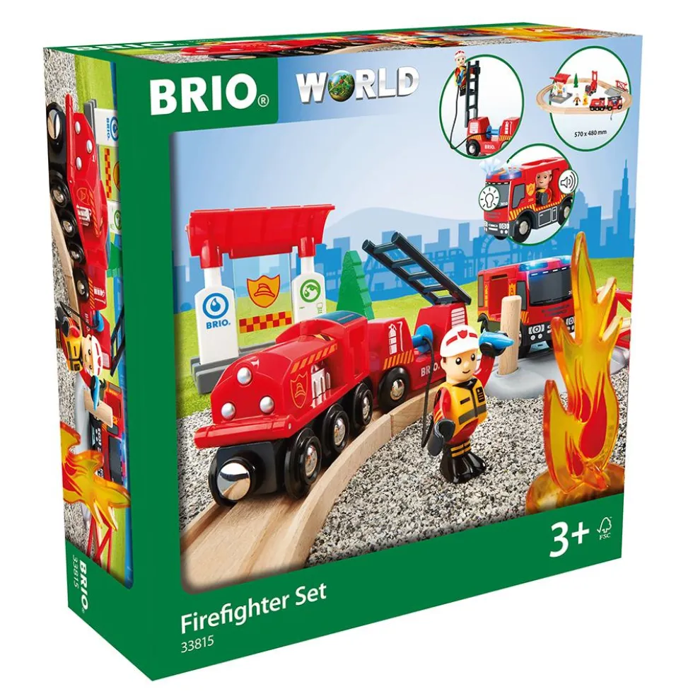Set circuito tren de bomberos