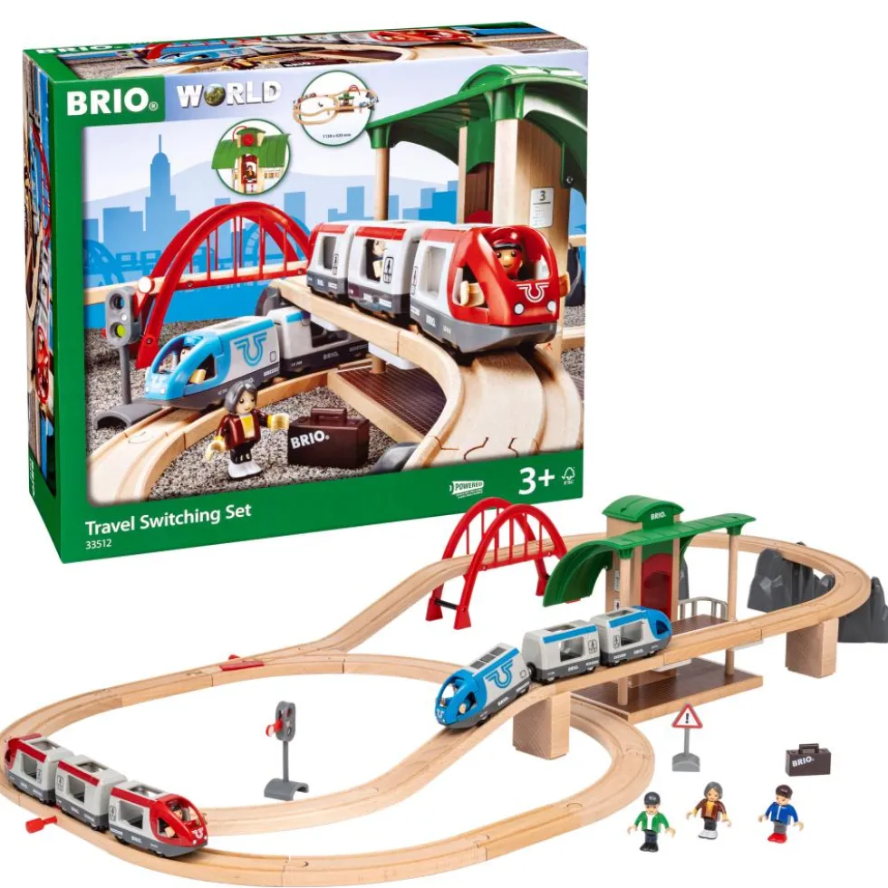 Set circuito tren de pasajeros