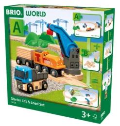 Set circuito tren iniciación levanta y carga
