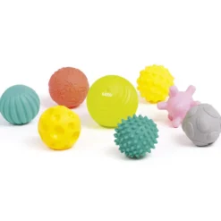 Set con 8 pelotas sensoriales