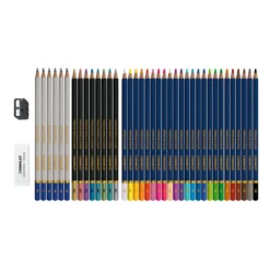 Set creativo lápices color 40 piezas Manley