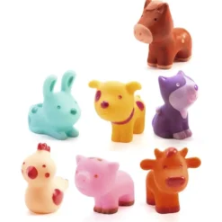 Set de 7 animalitos granja