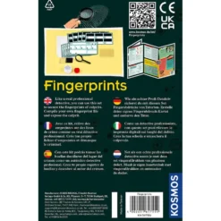 Set de análisis huellas dactilares Finger Prints