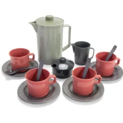 Set de café Eco Green Bean 17 piezas (Colores surtidos)
