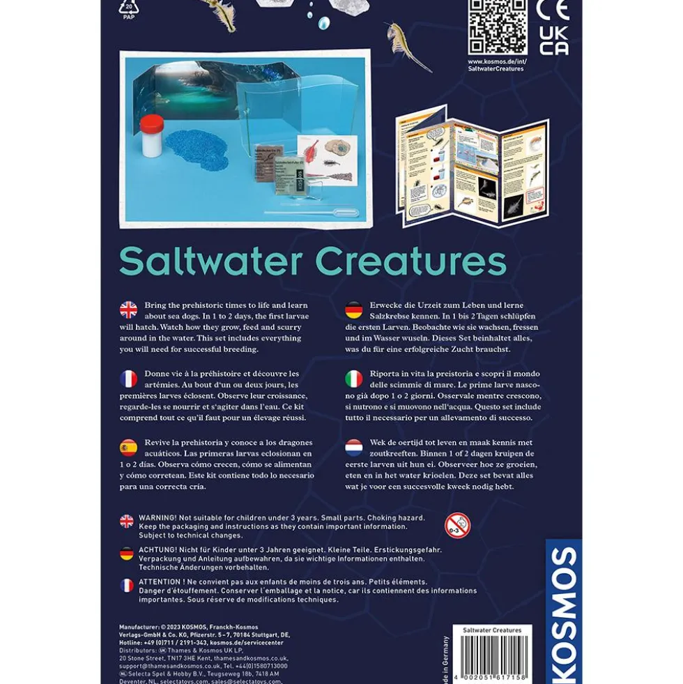 Set de cultivo criaturas marinas Saltwater creatures