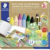 Set de dibujo Noris junior 6 ceras de colores, lápiz y librito de actividades
