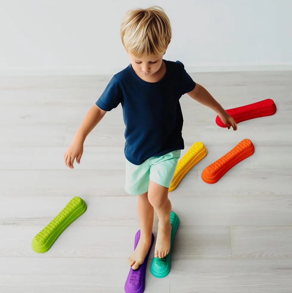 Set de 6 escalones sensoriales equilibrio Soft Bibi