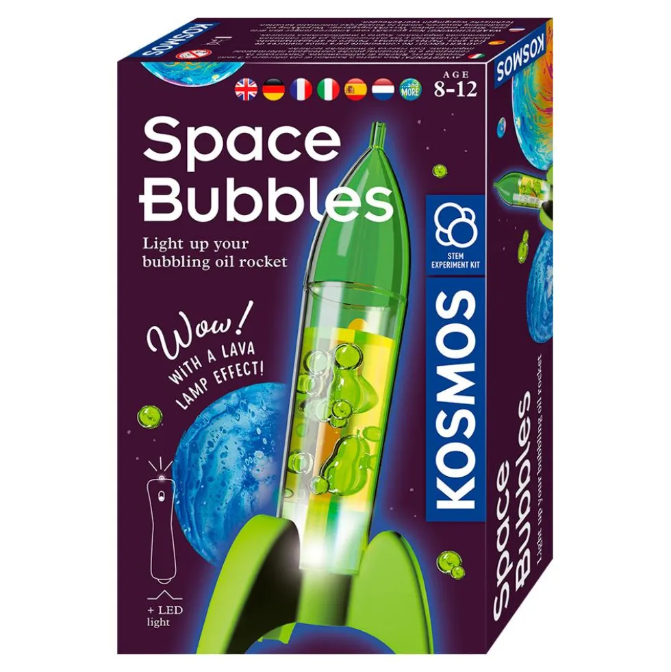 Set de experimentación burbujas Space bubbles