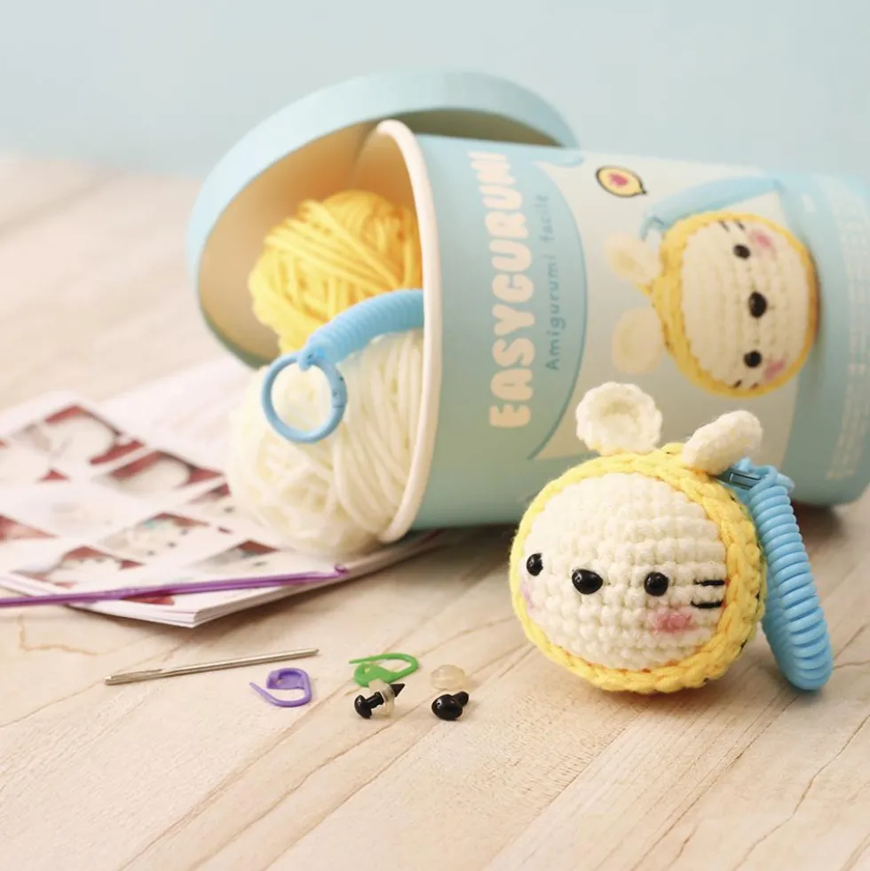 Set de ganchillo DIY abeja easygurumi