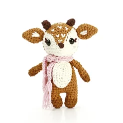 Set de ganchillo DIY ciervo amigurumi