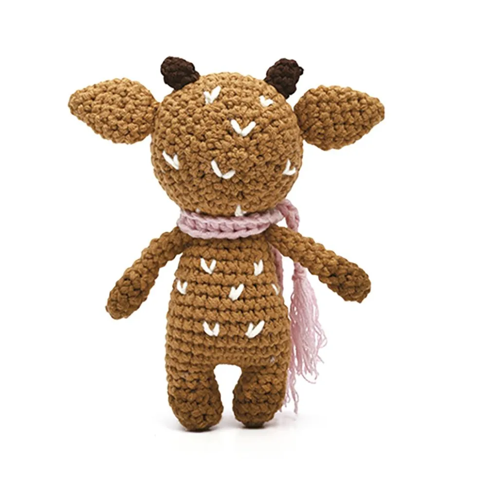 Set de ganchillo DIY ciervo amigurumi