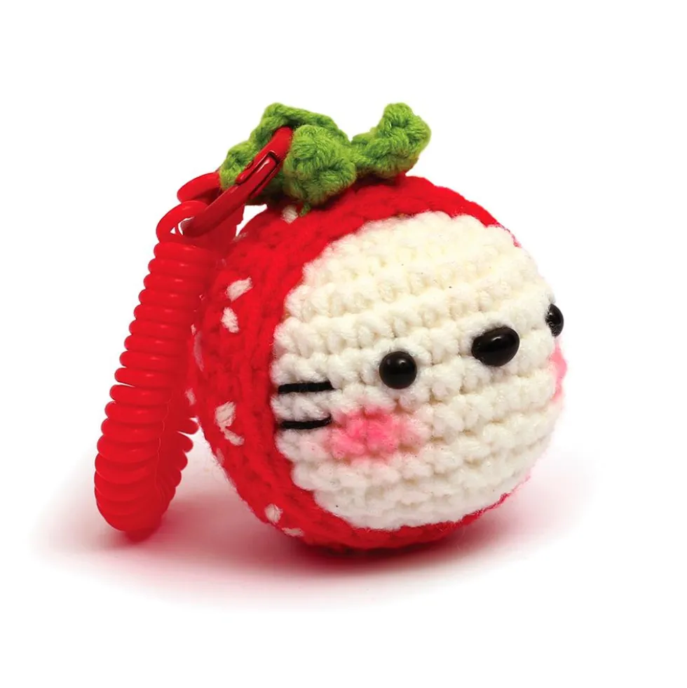 Set de ganchillo DIY fresa easygurumi