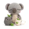 Set de ganchillo DIY koala amigurumi