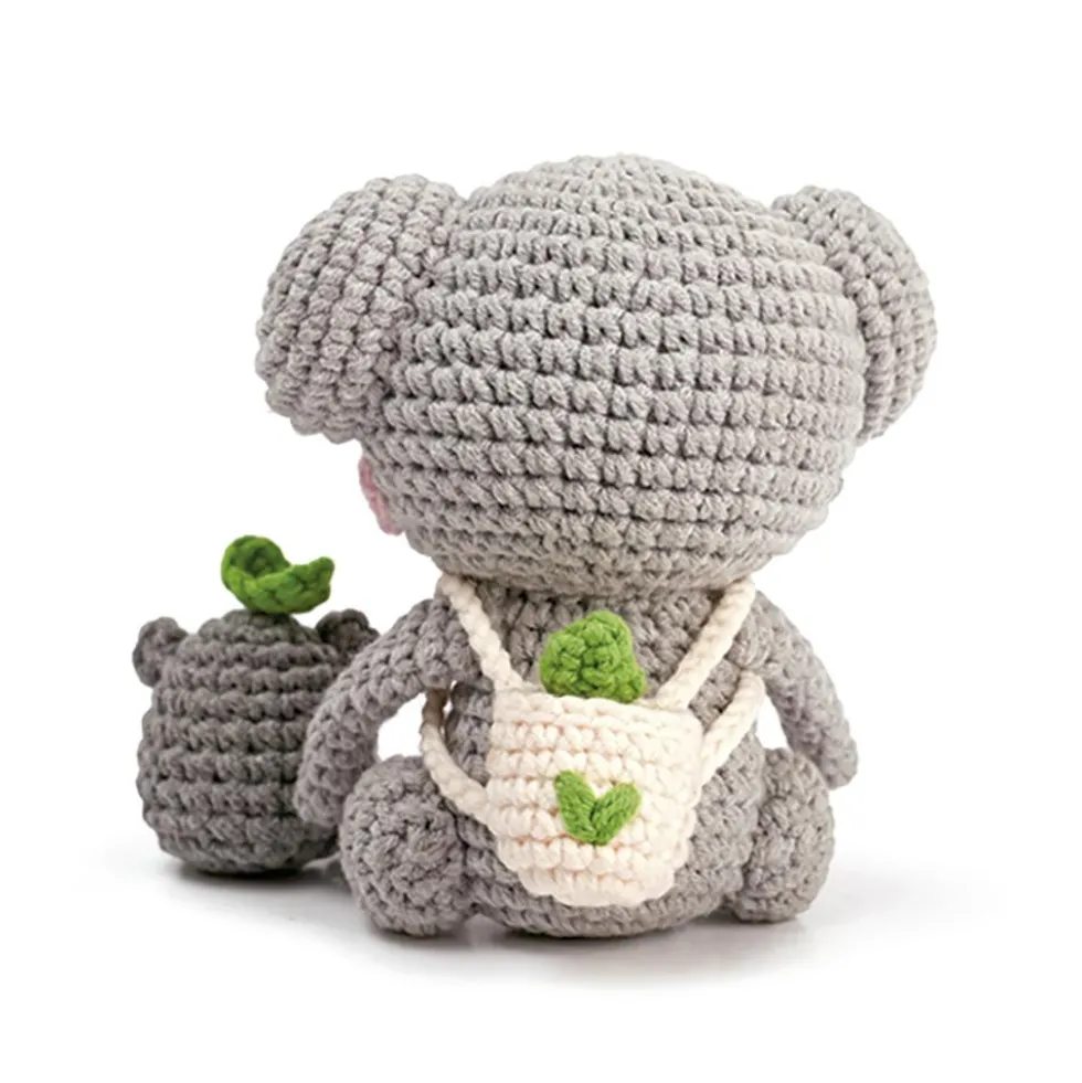 Set de ganchillo DIY koala amigurumi
