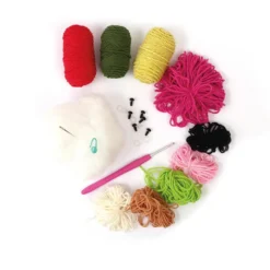 Set de ganchillo DIY vegetales amigurumi