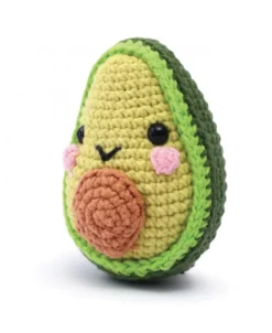 Set de ganchillo DIY vegetales amigurumi