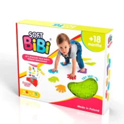 Set de 8 piezas manos y pies Soft Bibi con actividades