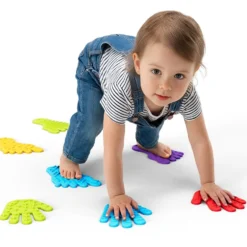 Set de 8 piezas manos y pies Soft Bibi con actividades