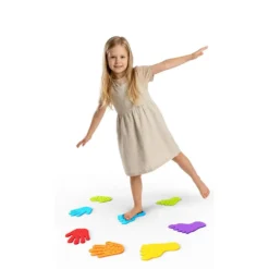 Set de 8 piezas manos y pies Soft Bibi con actividades