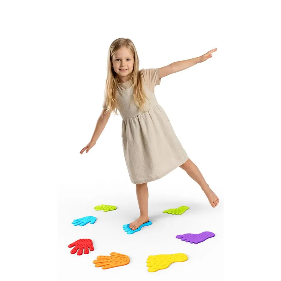 Set de 8 piezas manos y pies Soft Bibi con actividades