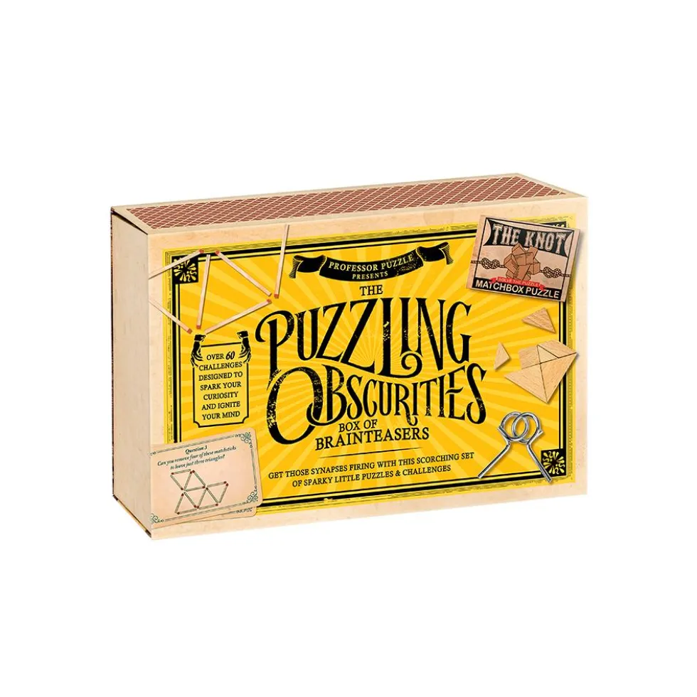 Set de rompecabezas y desafíos Puzzling Obscurities